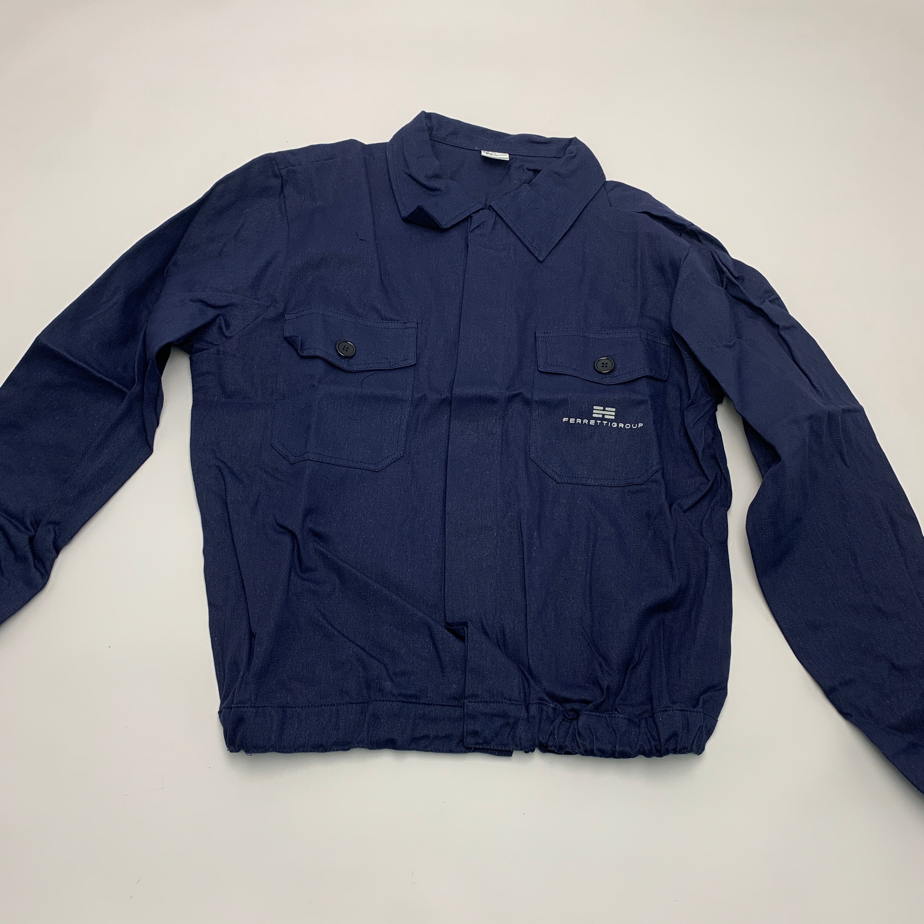 Ferretti Group 307066-48 Veste bleu marine avec poches taille 48