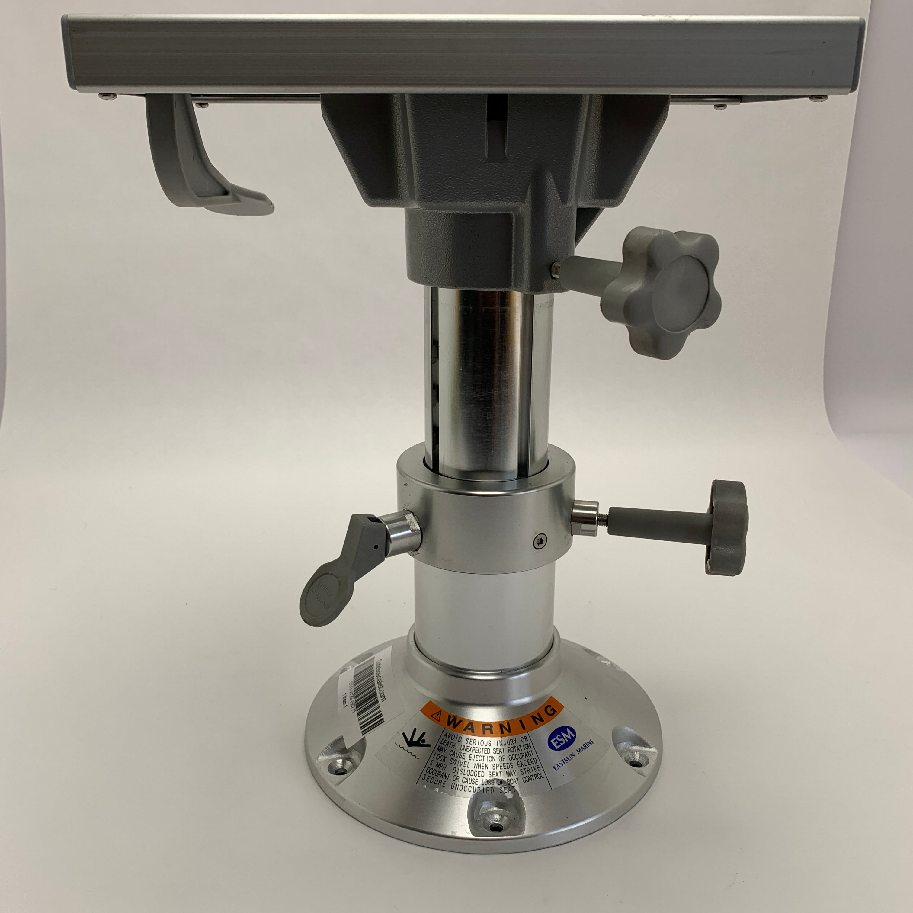 Eastsun Marine 185771 justerbart pilotstolsstöd i aluminium