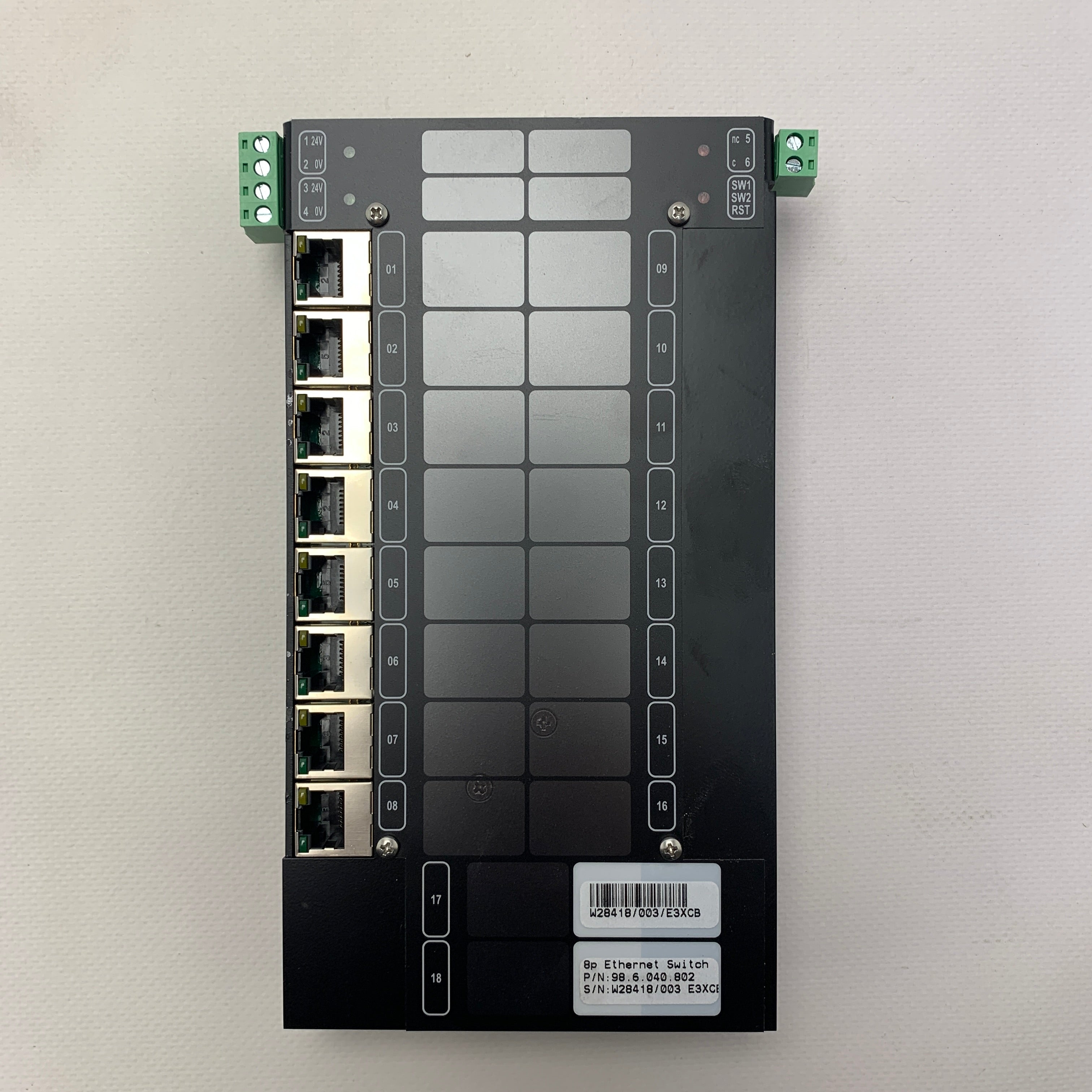 Praxis automation commutateur ethernet 8 ports 98.6.040.802