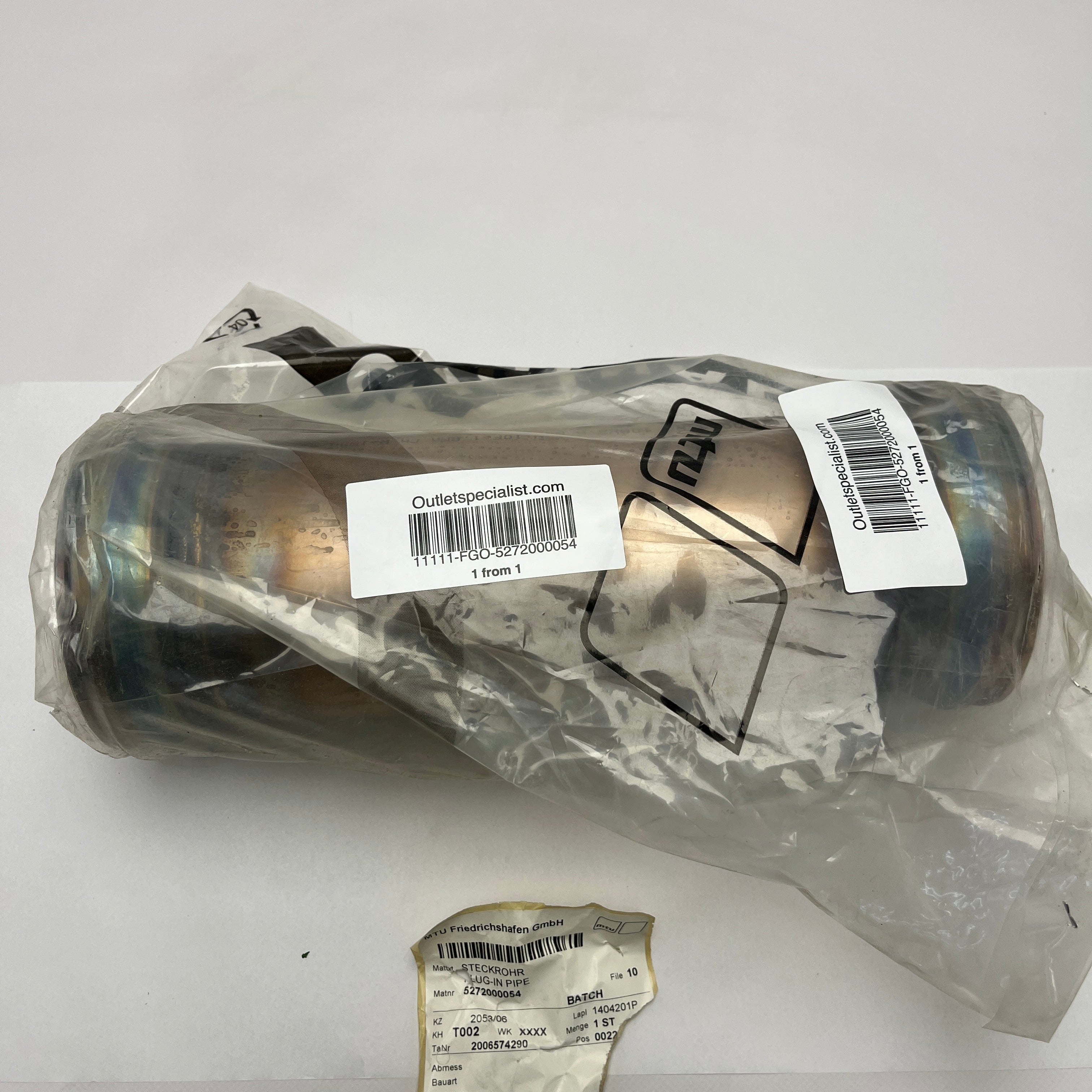 MTU 5272000054 12V4000 Stecker in Rohr