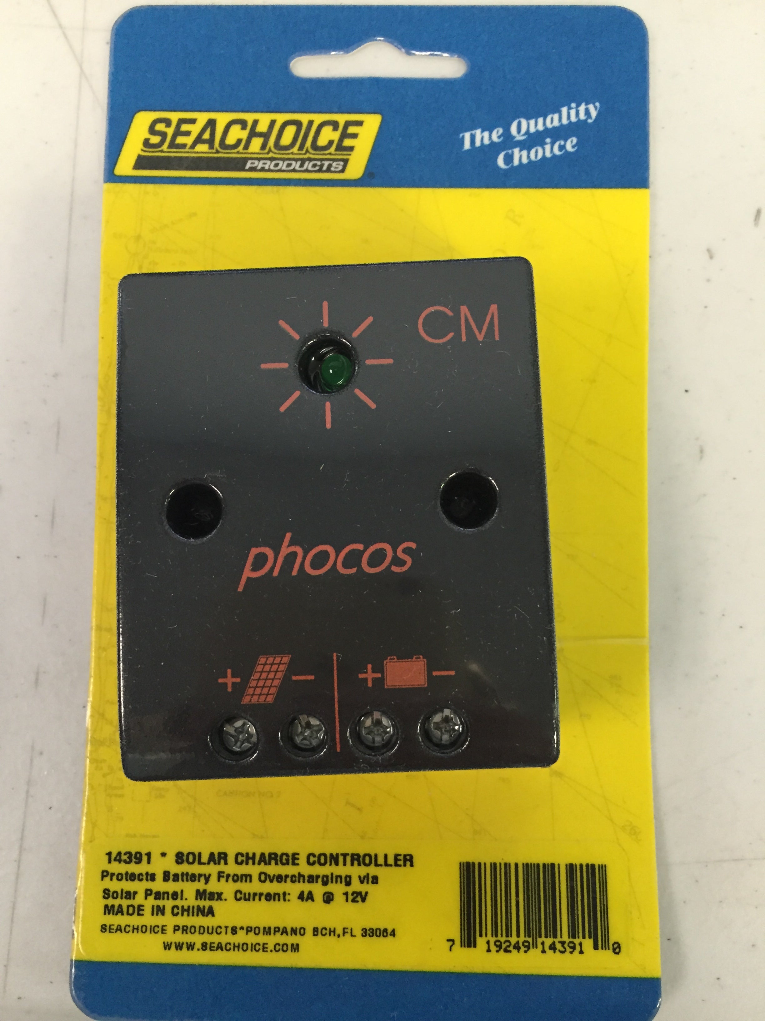 Seachoice Solar Panel Charger Control Unit - 14391