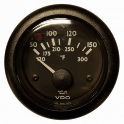 VDO N02 120 402 GAUGE DE PRESSION PRESSION 24V noir