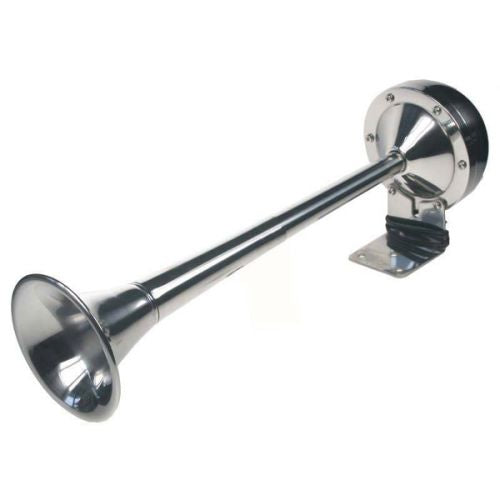 Vetus H12L airhorn single trumpet stainless steel 12V 46 cm