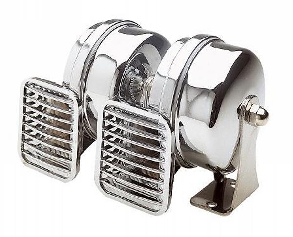 Vetus TN24D paslanmaz çelik çift havalı korna 24V