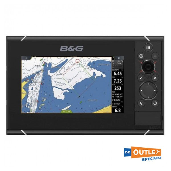 B&G Zeus3 7 7 inch multifunctionele touchscreen kaartplotter 12/24V