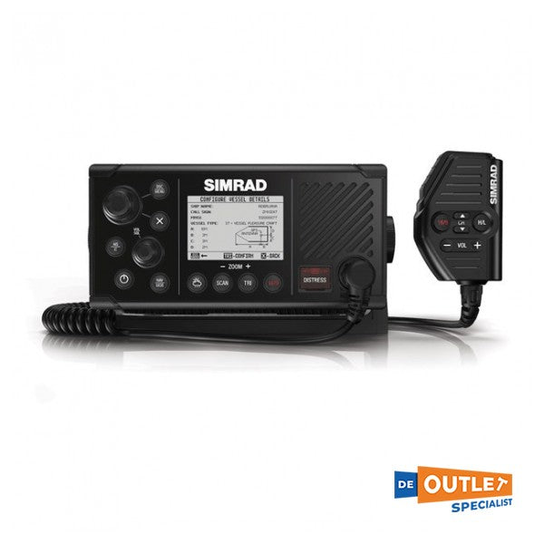 Simrad RS40-B VHF met AIS zwart inbouw 12/24V - 000-14473-001