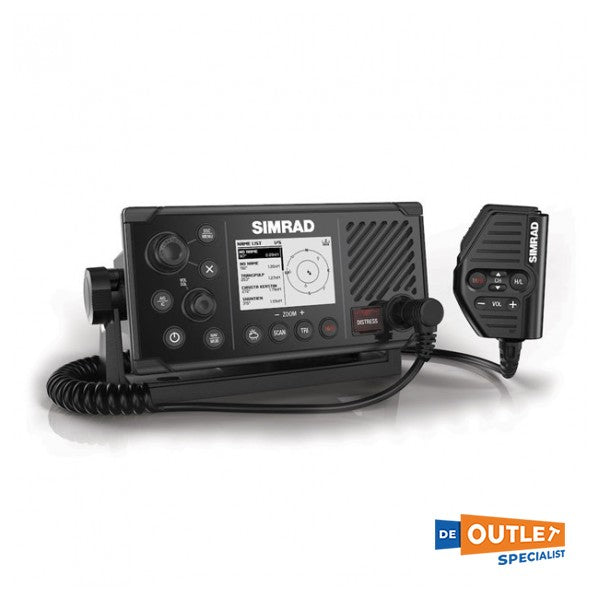 Simrad RS40-B VHF με AIS μαύρο χωνευτό 12/24V - 000-14473-001