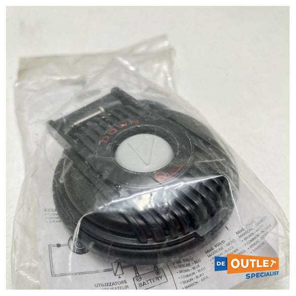 Quick anchor winch foot-switch down black - FP900DB