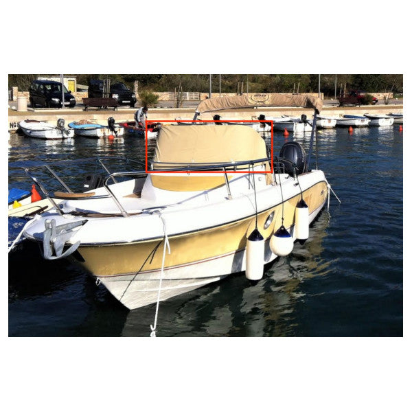 Sessa Marine Key Largo 26 beige stand-up cover - 0051451S