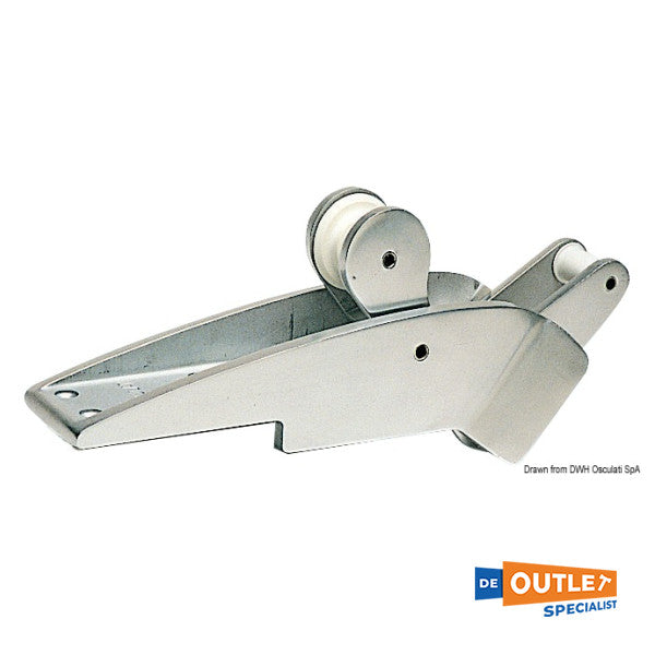 Osculati adjustable bow roller aluminum 15 KG - 01.336.10