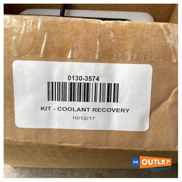 Cummins Marine Coolant recovery bottle kit - 0130-3574
