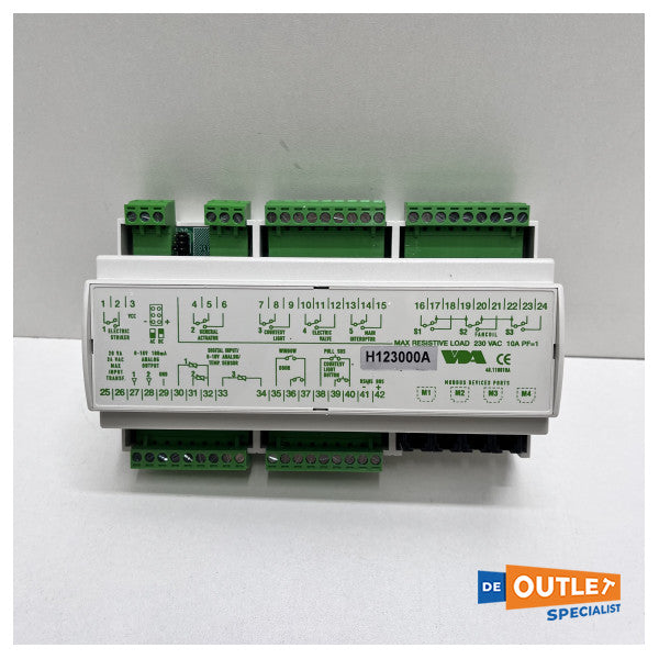 VDA H123000 E 6200205 8 function smart switch 230 - 12V