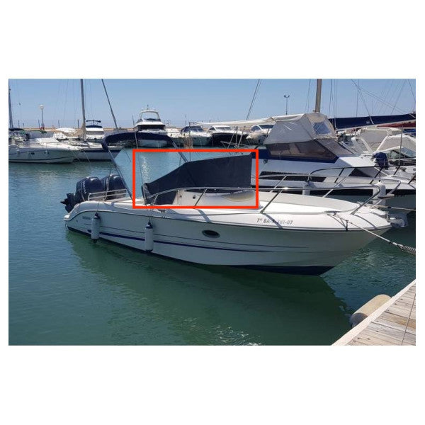 Κάλυμμα κονσόλας Sessa Marine Key Largo 25 λευκό - 048031A