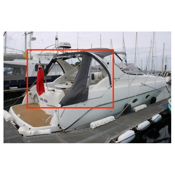 Sessa Marine Oyster 40 Graues Cockpit | Achtern Cover Original - 048087a