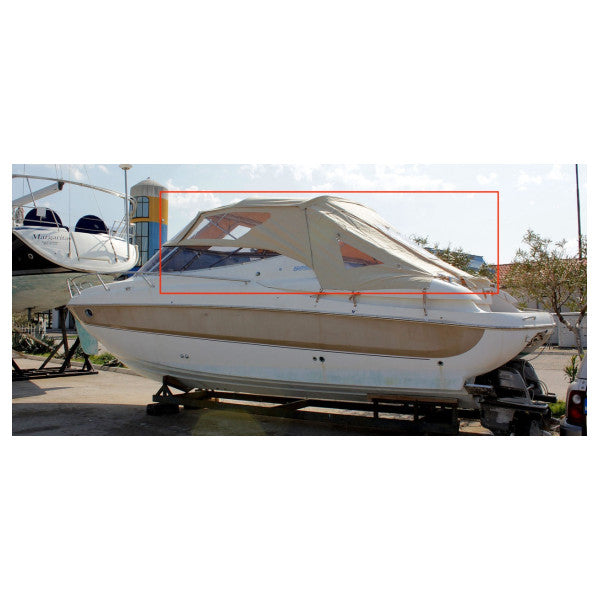 Sessa Marine Iscamorada S32 Beige Canvas Cockpit Cover - 049545