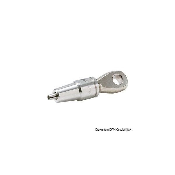 Lewmar Stainless Steel cable eyelet terminal 12 mm - 05.010.12