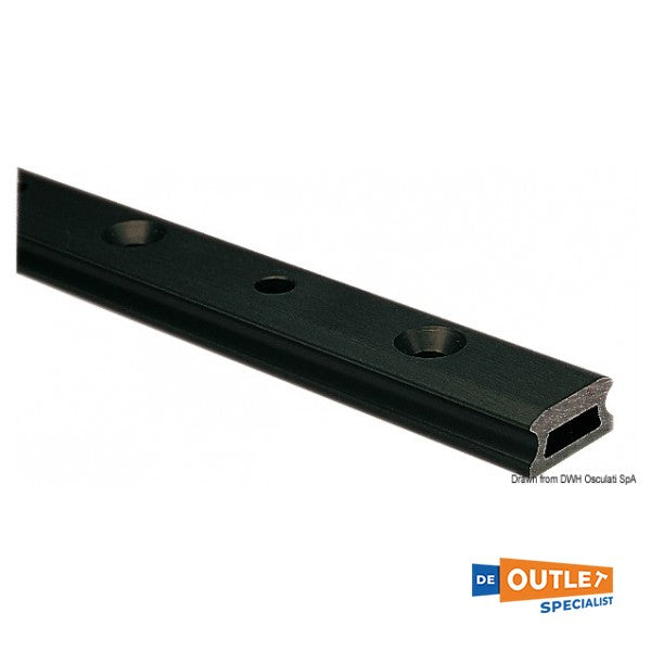 Lewmar aluminium track 3 meter black - 4667430