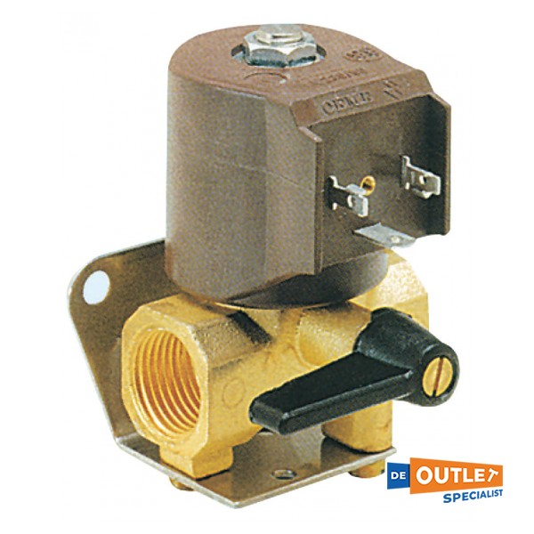 Osculati Switch Electrical Valve 24V 1/2 pulzier - 1740124