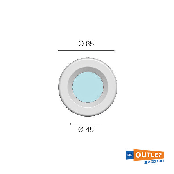 Foresti Suardi Aquarius 2 LED Downlight Spot IP65 - 6000.I.12.10