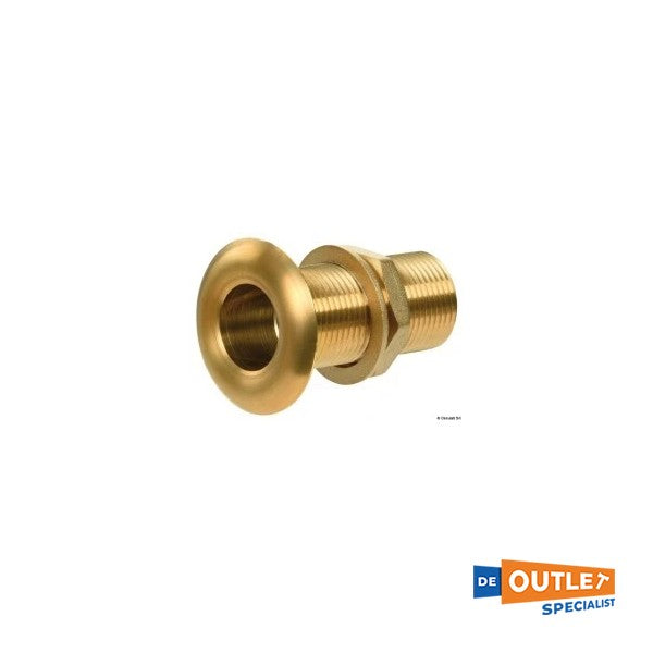 Osculati bronze huiddoorvoer 1/4 inch - 1732184