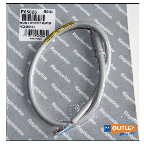 Raymarine Micro C Devicenet adaptor cable - E05026