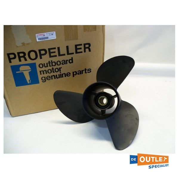 Yamaha aluminium 3-blads propeller zwart - 6K1-45974-02-98