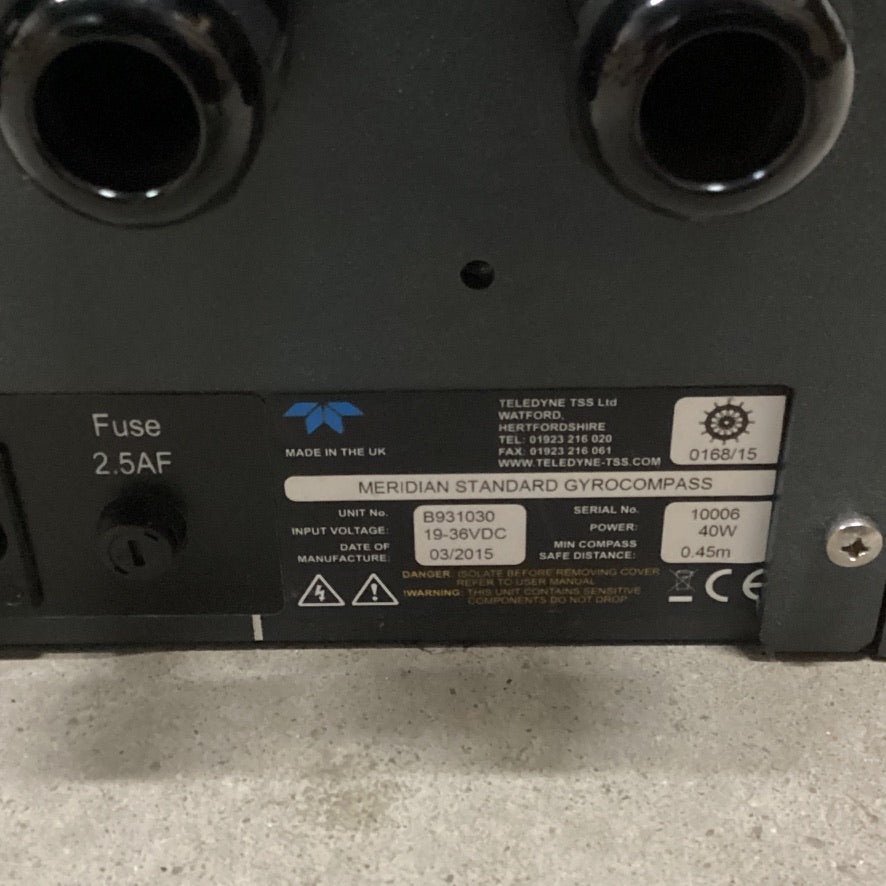 Bússola giroscópica Meridian Surveyor 7517 azul - funcionamento desconhecido