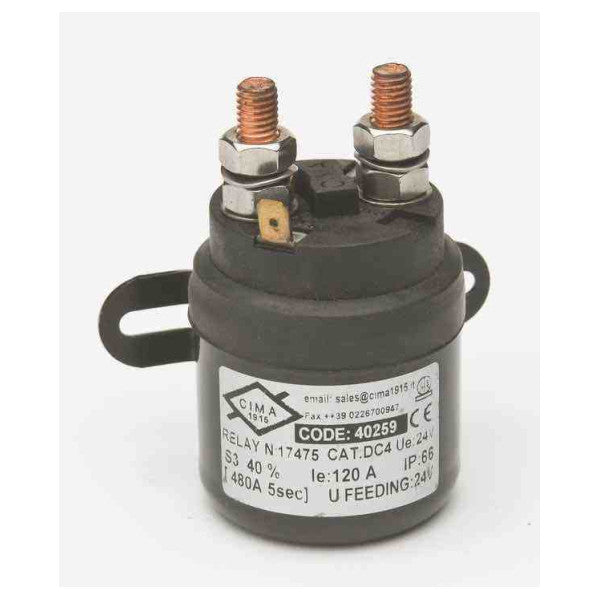 Relè di commutazione a solenoide Cima 24V | 120A - 40269