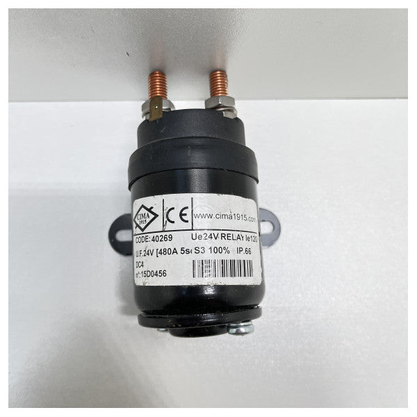 Relè di commutazione a solenoide Cima 24V | 120A - 40269