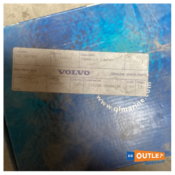 Volvo Penta QL trim tab controller display - 1140717