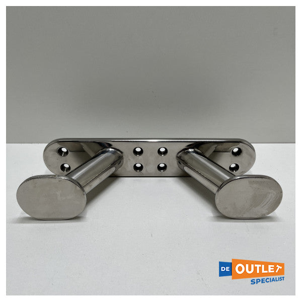 Original Monte Carlo Yachts cleat 350 mm stainless steel - 12969X