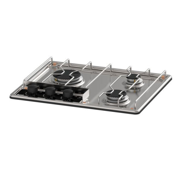 ENO Master 3-burner stainless steel gas stove - 433340015301