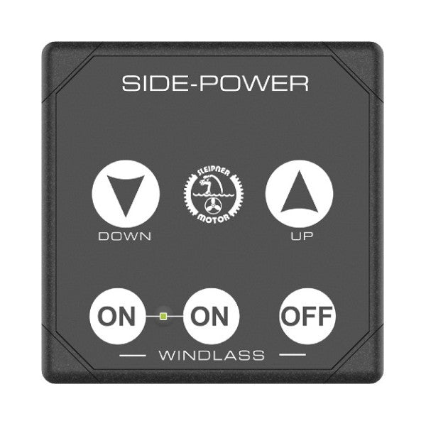 Side Power windlass control panel grey up - down 12V - 86-08950