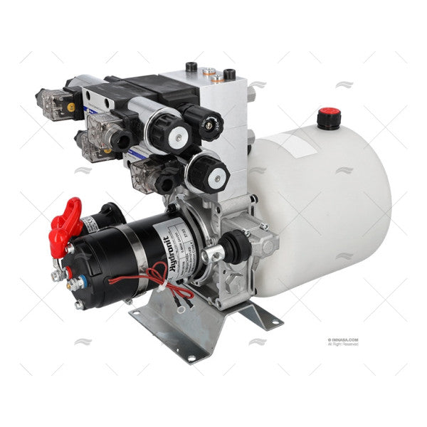 Besenzoni 4 function hydraulic unit 800W - 12V - 15400949