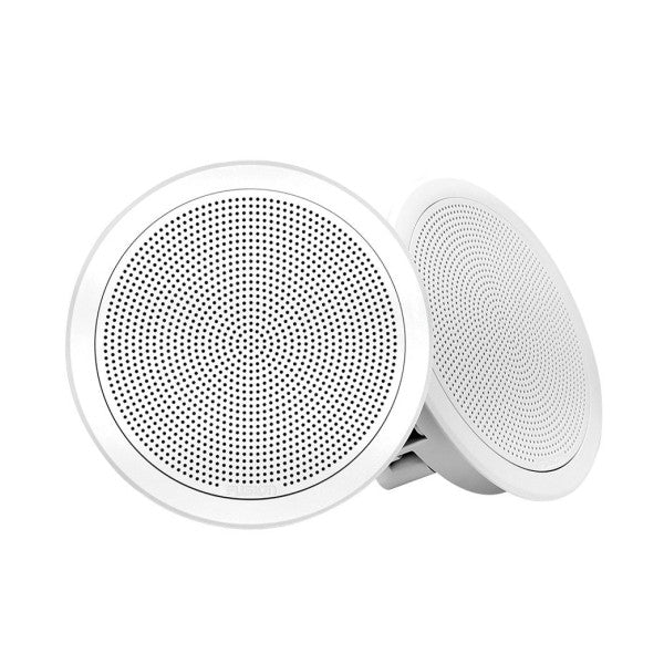 Fusion flush mount 7.7 inch speaker set white - FM-F77RW