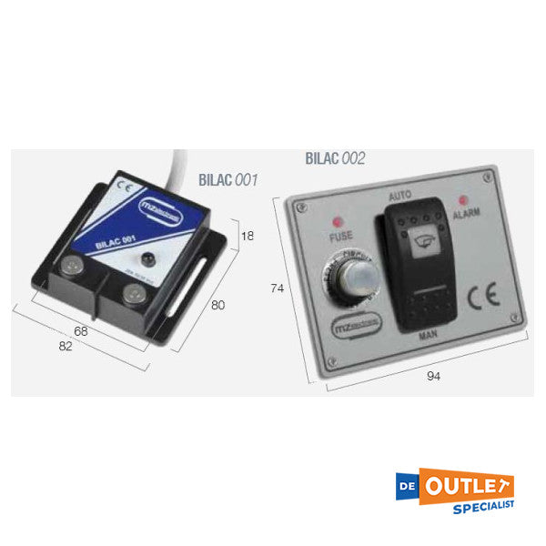 MZ Electronics Bilac 001 automatic bilge pump switch