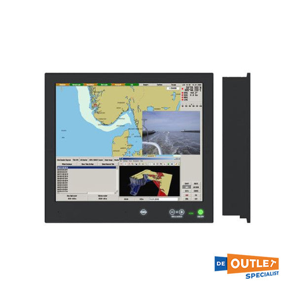 Hatteland HD 19T21 MMD-MA1 marine touchscreen display 19 inch 230V | 24V