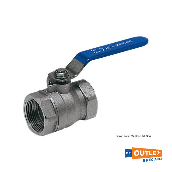 Osculati 2.5 inch ball valve DN50 - 17.228.08