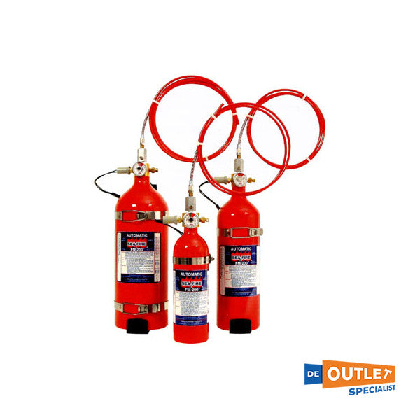 Sea Fire fire extinguisher manual FM200 550NM