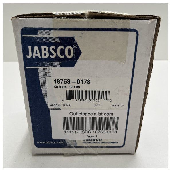 Jabsco 135SL searchlight replacement light bulb 12/24V - 18753-0178