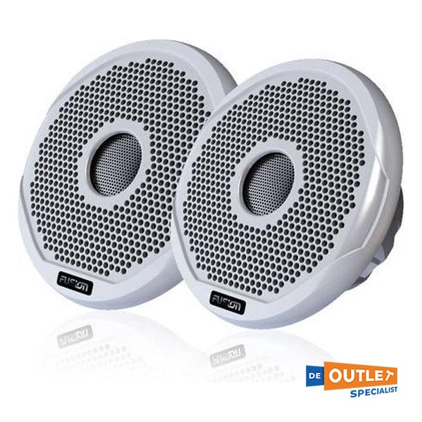 Fusion FR6021 Establecer altavoces blancos 6 pulgadas 2 vías 200 vatios