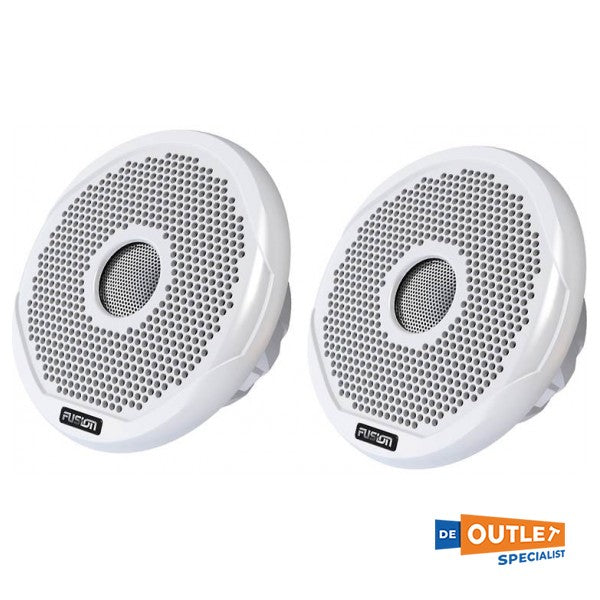 Fusion FR6021 Establecer altavoces blancos 6 pulgadas 2 vías 200 vatios