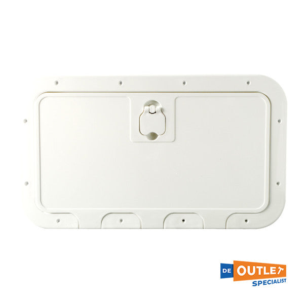 Osculati white inspection hatch 350 x 600 mm - 20.302.40