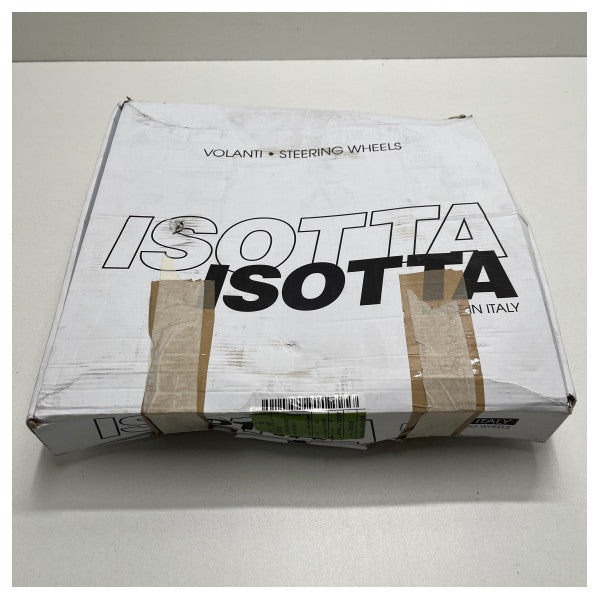 Кермо Isotta Carlotta з нержавіючої сталі 3-спицеве чорне 350 мм