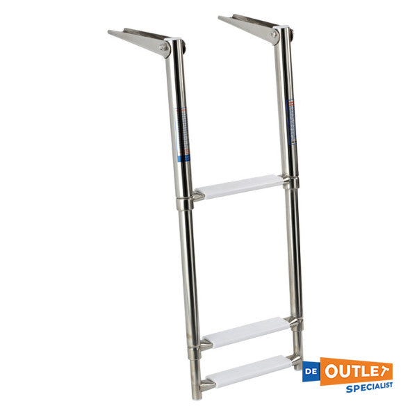 Osculati stainless steel bathing ladder 3-steps - 49.541.03