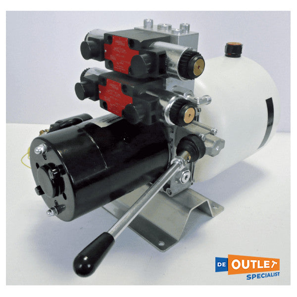 Opacmare tenderlift hydraulisk kraftværk 3-solenoid 24V V4