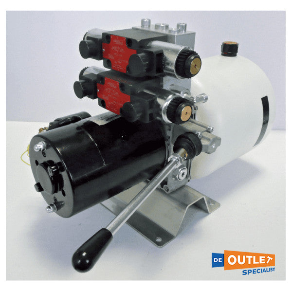 Opacmare tenderlift hydraulic power unit 3-solenoid 24V V4