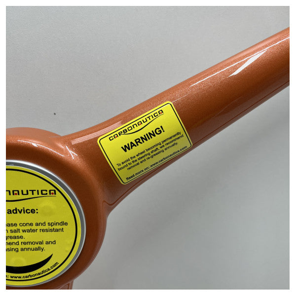 Кермо Carbonautica Sport grp 800 мм помаранчевий