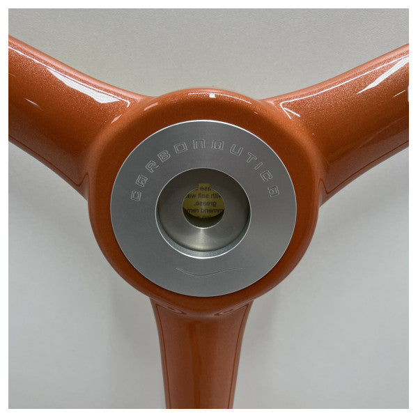 Carbonautica Sport grp steering wheel 800 mm orange