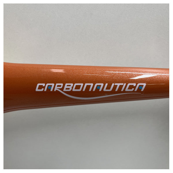Carbonautica Sport grp steering wheel 800 mm orange